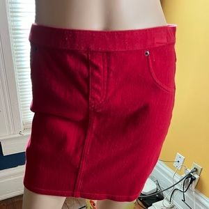 HUE Denim Like Miniskirt